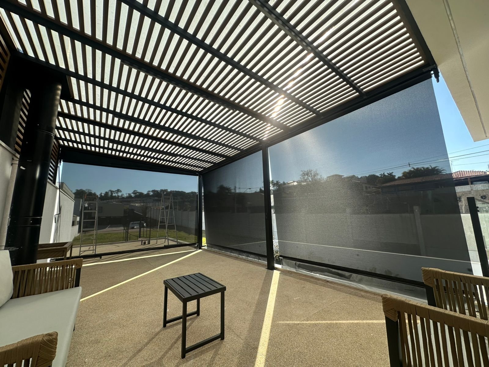 Toldo Cortina Tela Screen para Proteção Solar em Cabreúva